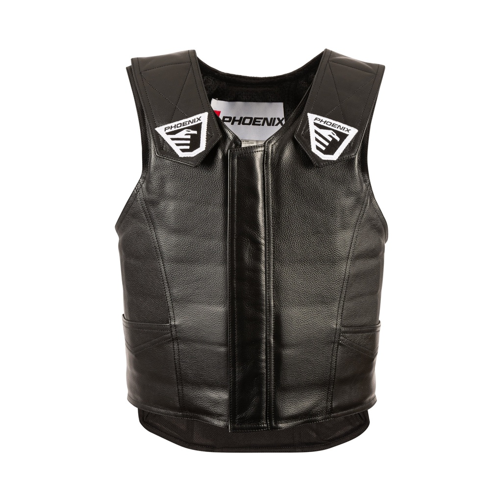 [2020-XS-BL] Phoenix Rodeo Pro-Max Vest (Black, XS)